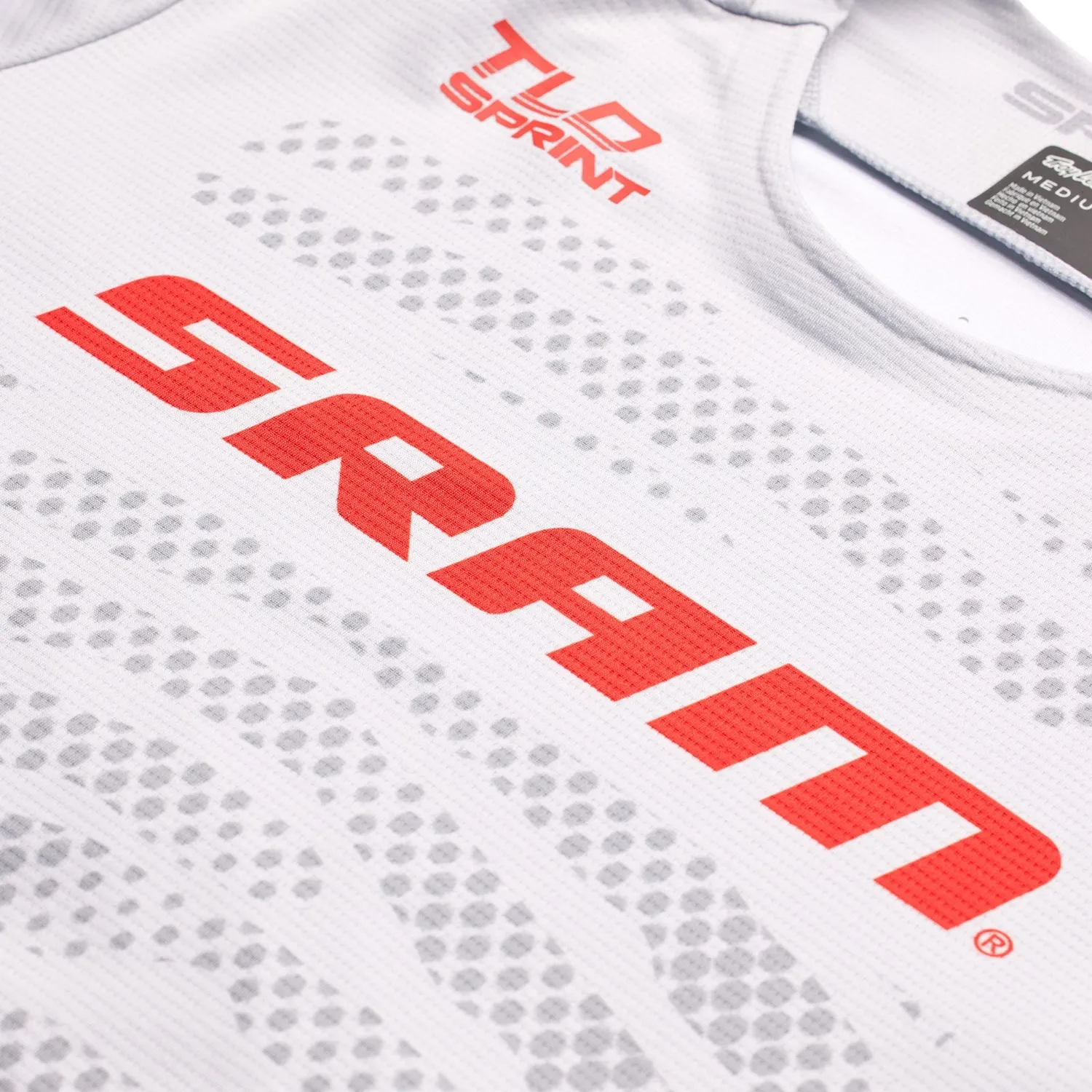 Troy Lee Designs Sprint Maglia Bici SRAM Shifted Cement Leggera