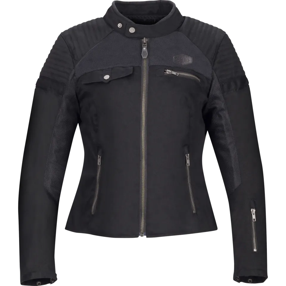 Segura Lady Jilly giacca moto donna nera 3in1