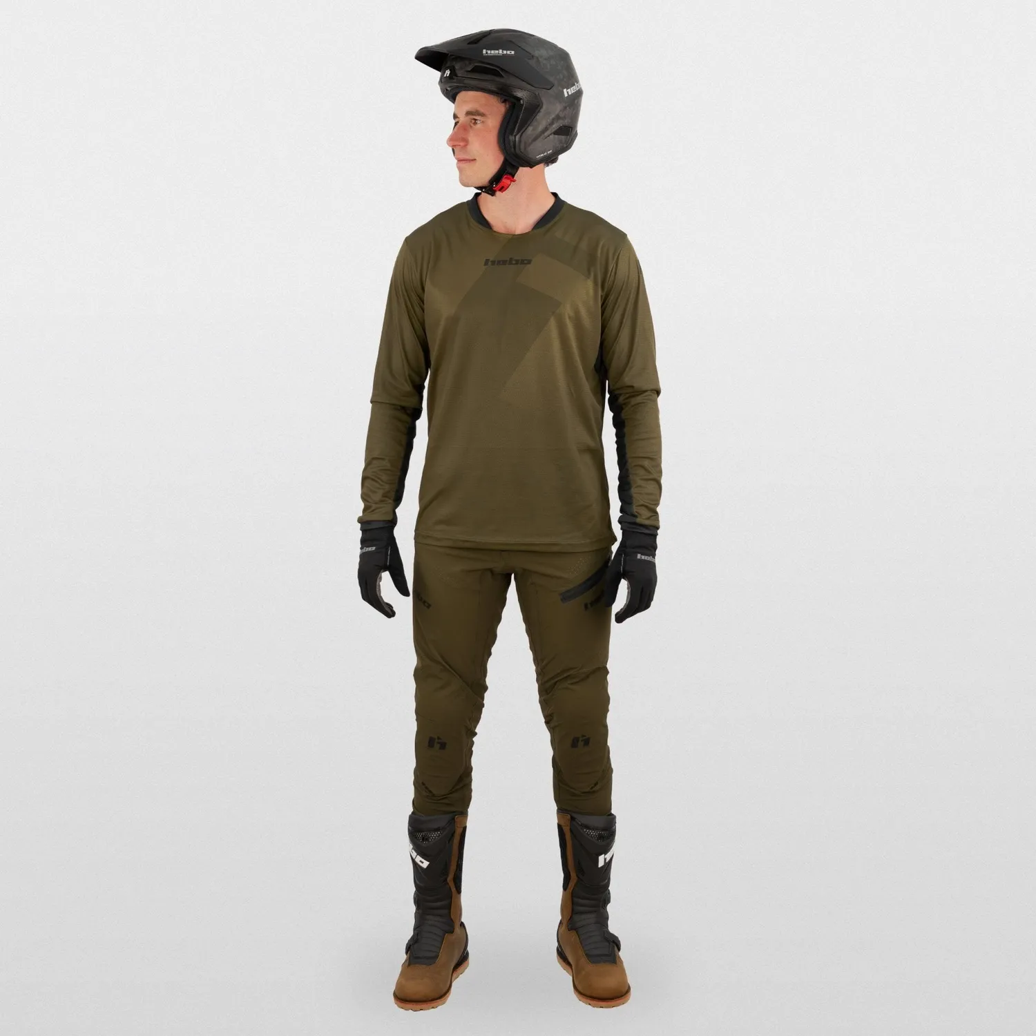 Hebo Tech HE2250K t-shirt trial kakhi UPF50