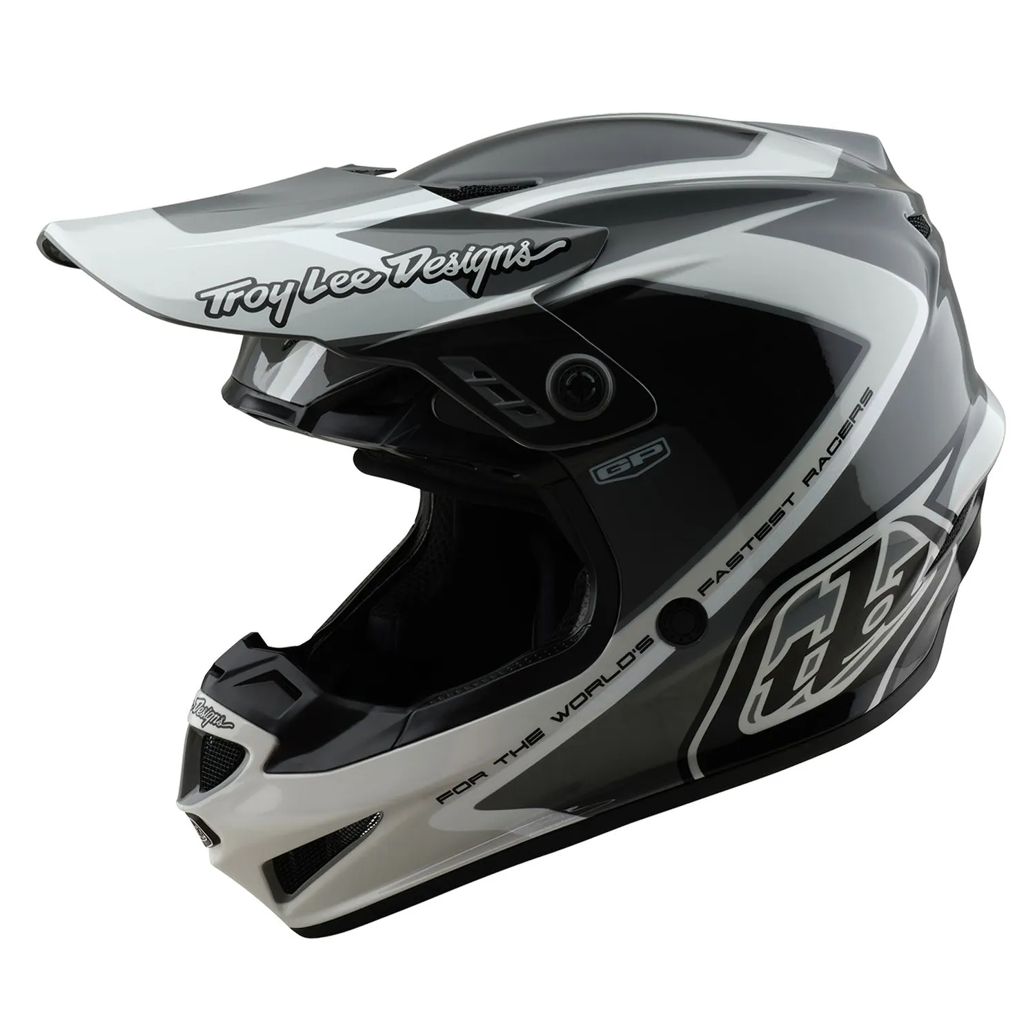 Troy Lee Designs GP Shutter casco moto Grey