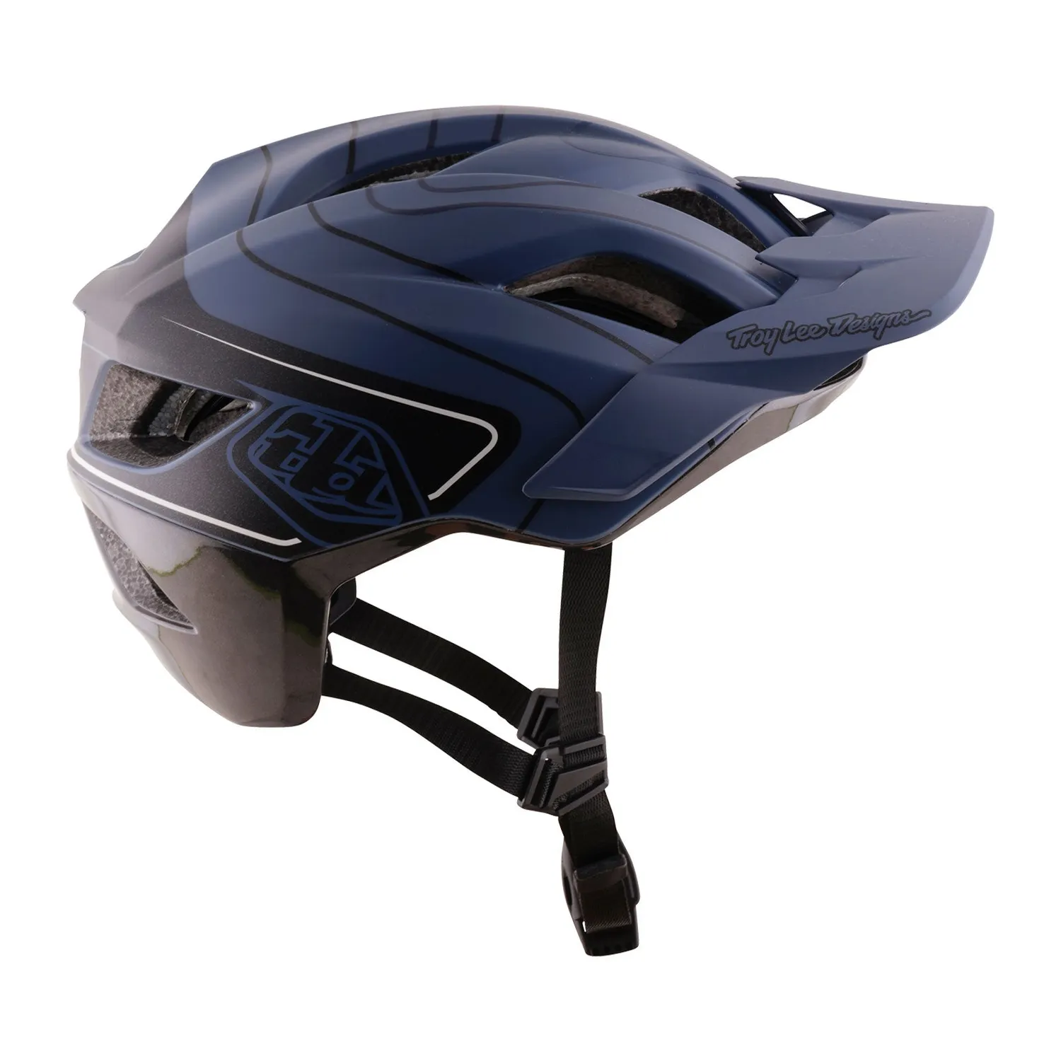 Troy Lee Designs Flowline SE casco bici Slate Charcoal MIPS
