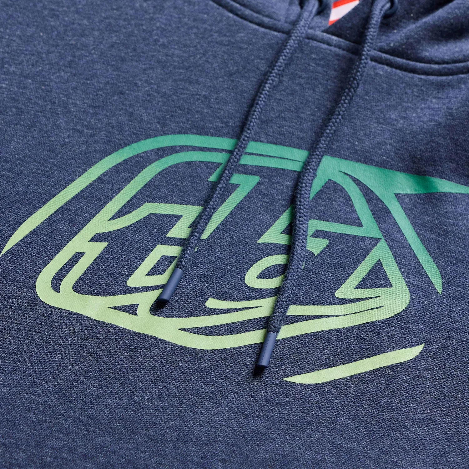 Troy Lee Designs Badge felpa con cappuccio Navy Heather pullover