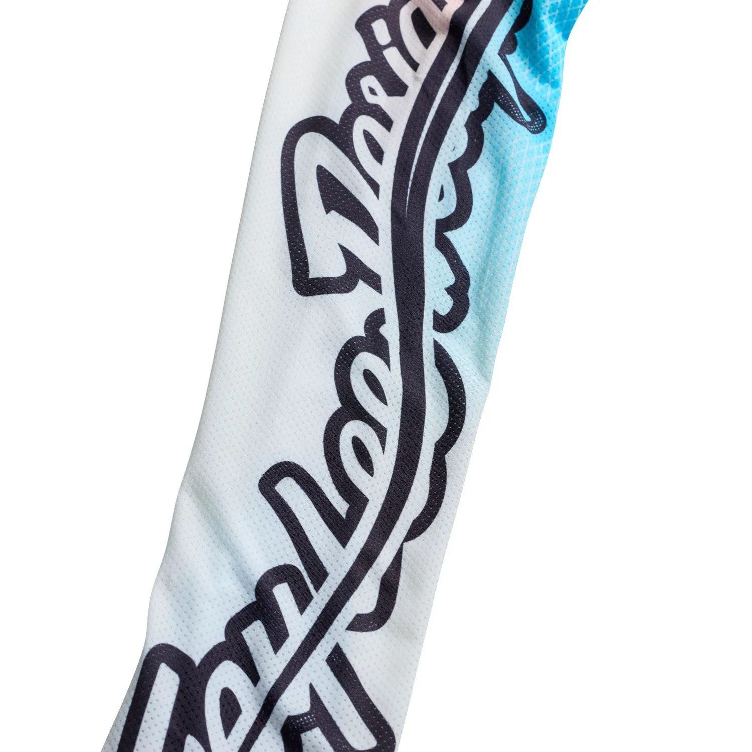 Troy Lee Designs SE Pro maglia moto bianco gunmetal