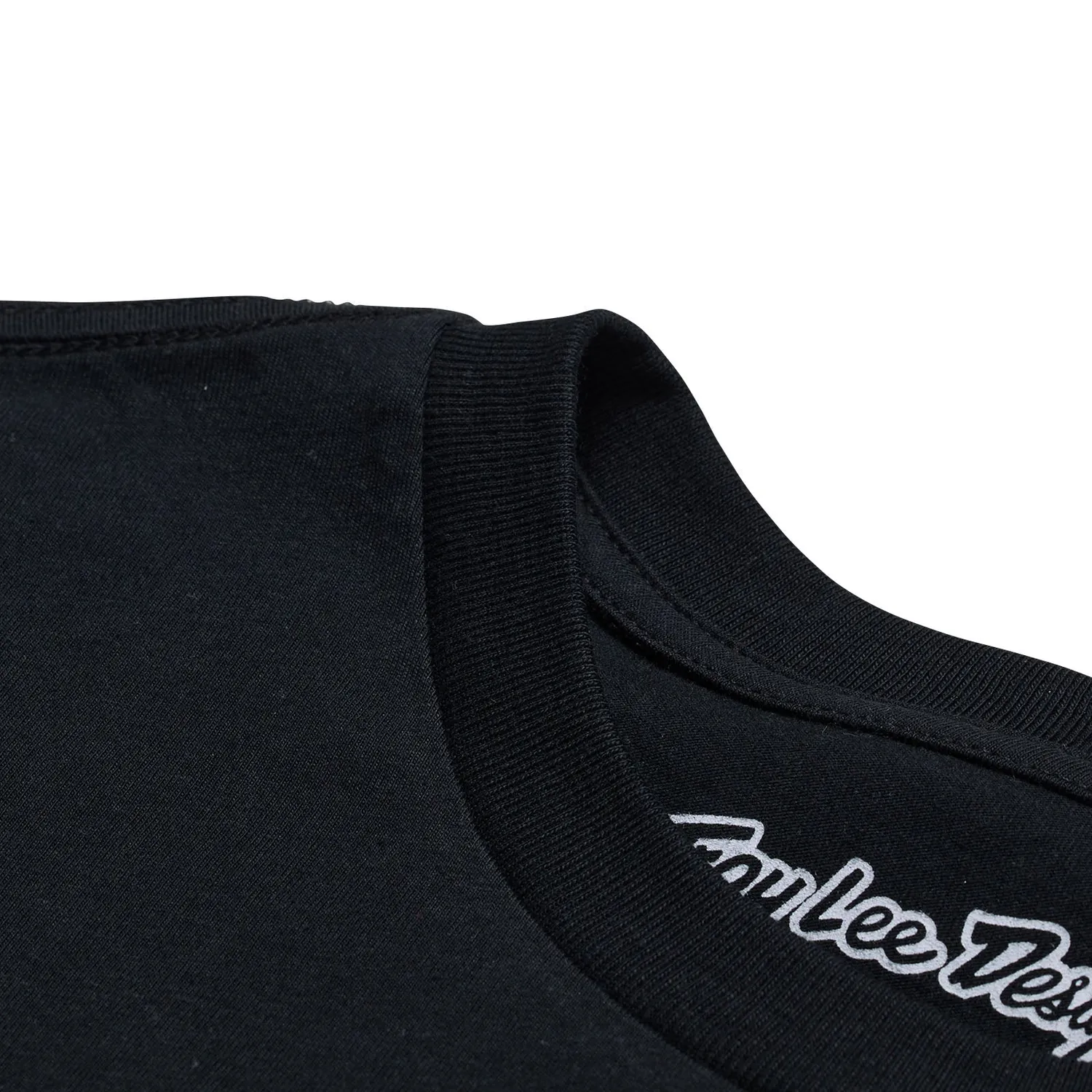 Troy Lee Designs Factory Black t-shirt uomo nera morbida