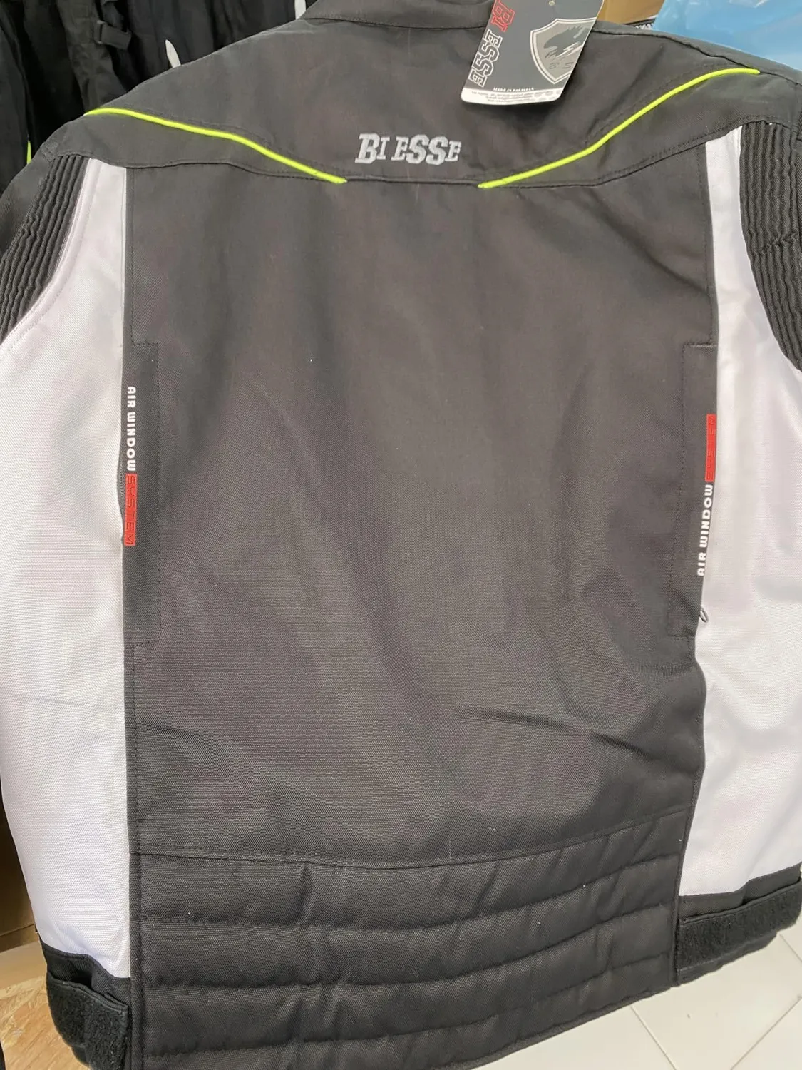 Bi Esse Giacca Moto Impermeabile 4 Stagioni XS con Protezioni