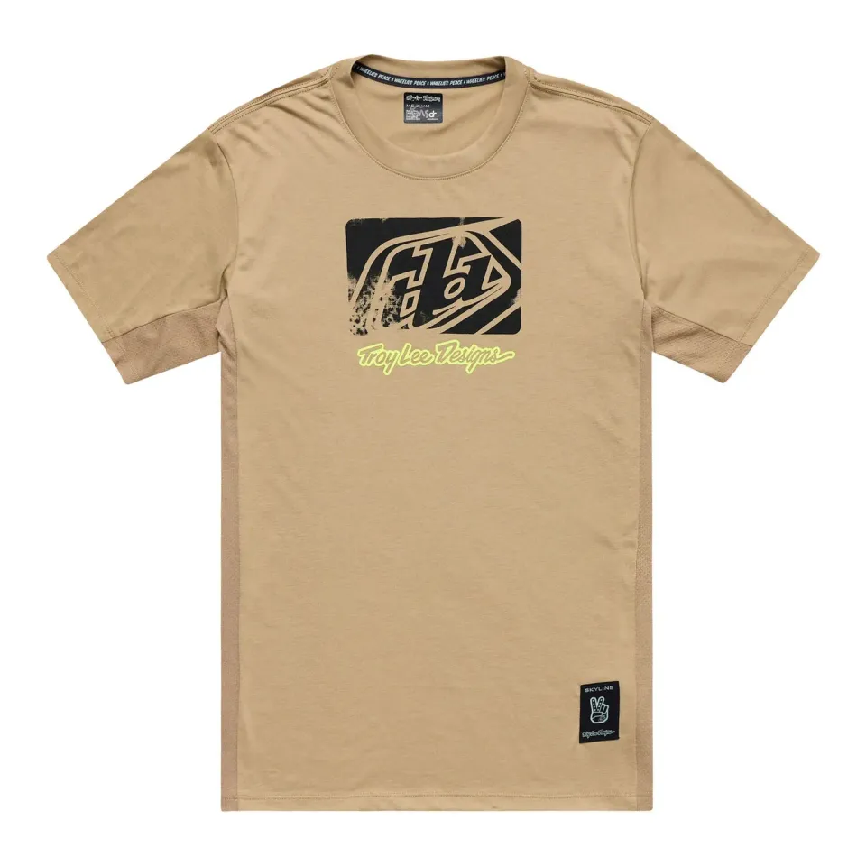 Troy Lee Designs Skyline Ride Tee maglia bici Timber traspirante