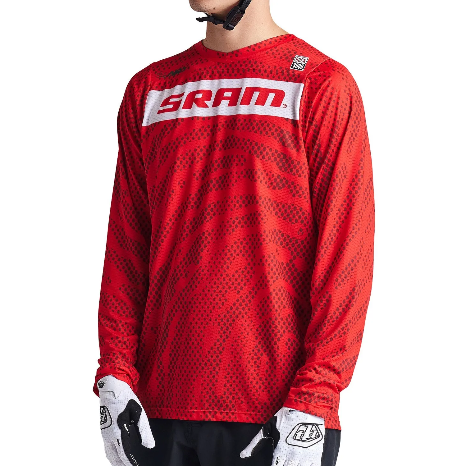Troy Lee Designs Skyline Air maglia bici rossa manica lunga