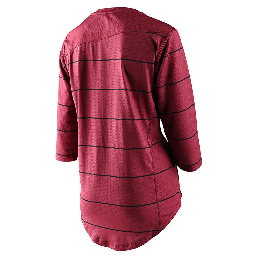 Troy Lee Designs Mischief Pinstripe maglia bici donna Elderberry