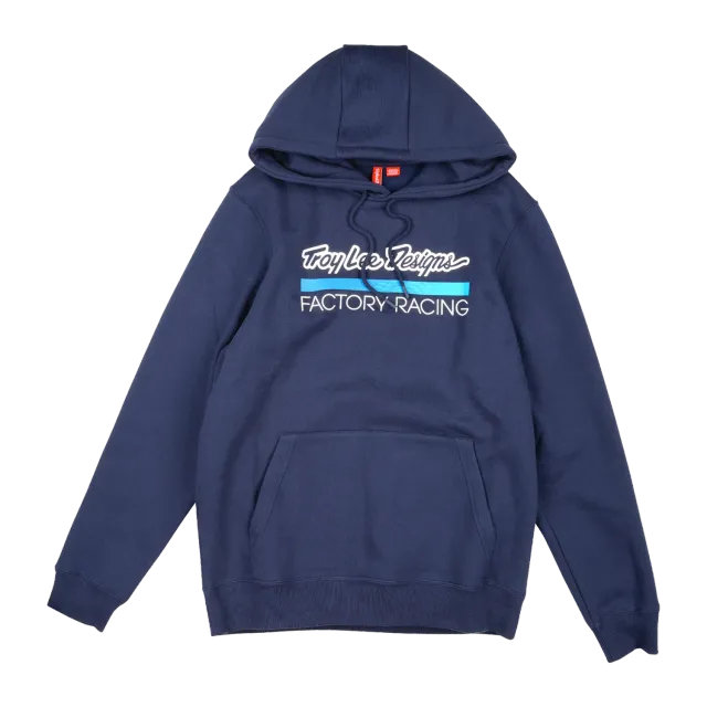 Troy Lee Designs Factory Racing felpa navy blu