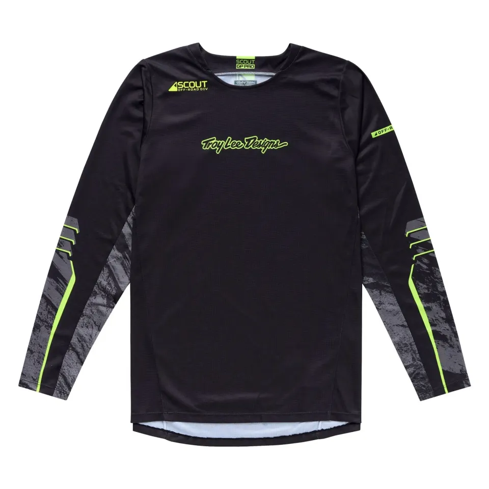 Troy Lee Designs Scout GP Pro jersey moto nero S