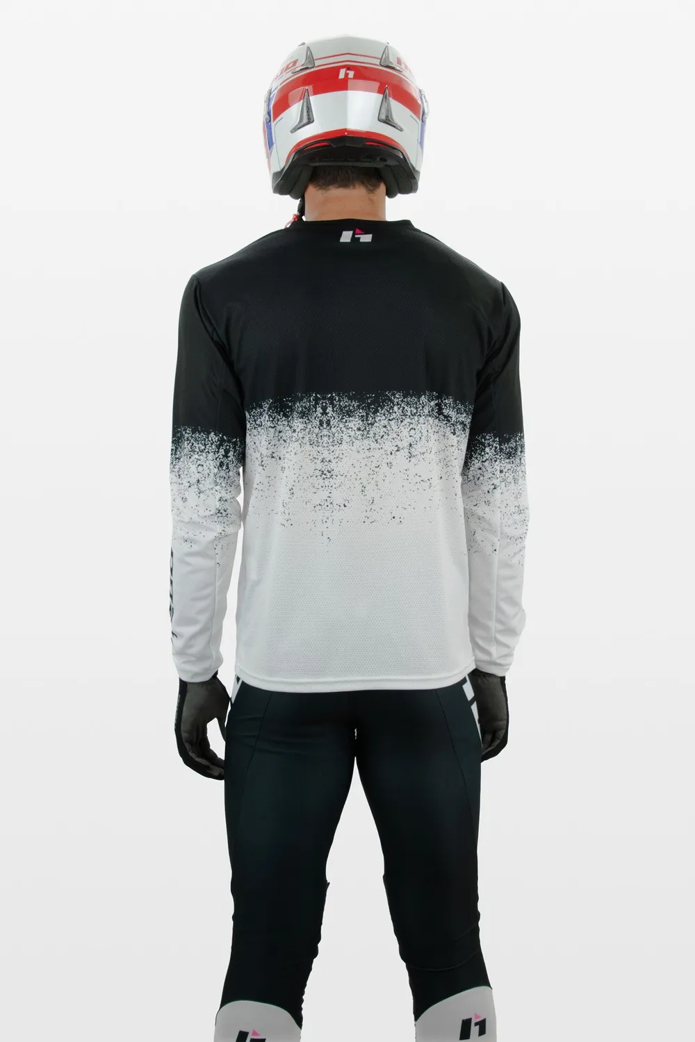 Hebo Pro Trial V Dripped maglia bianca M traspirante