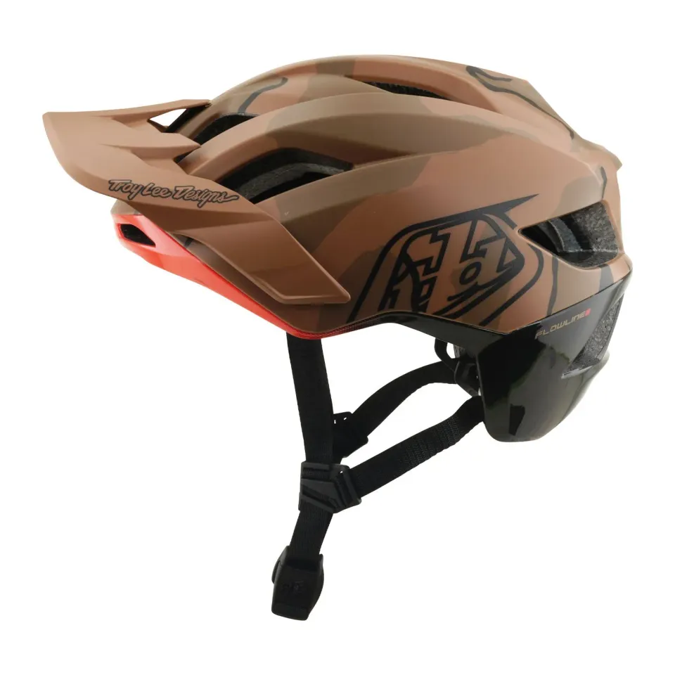 Troy Lee Designs Flowline SE casco bici Sienna Camo MIPS