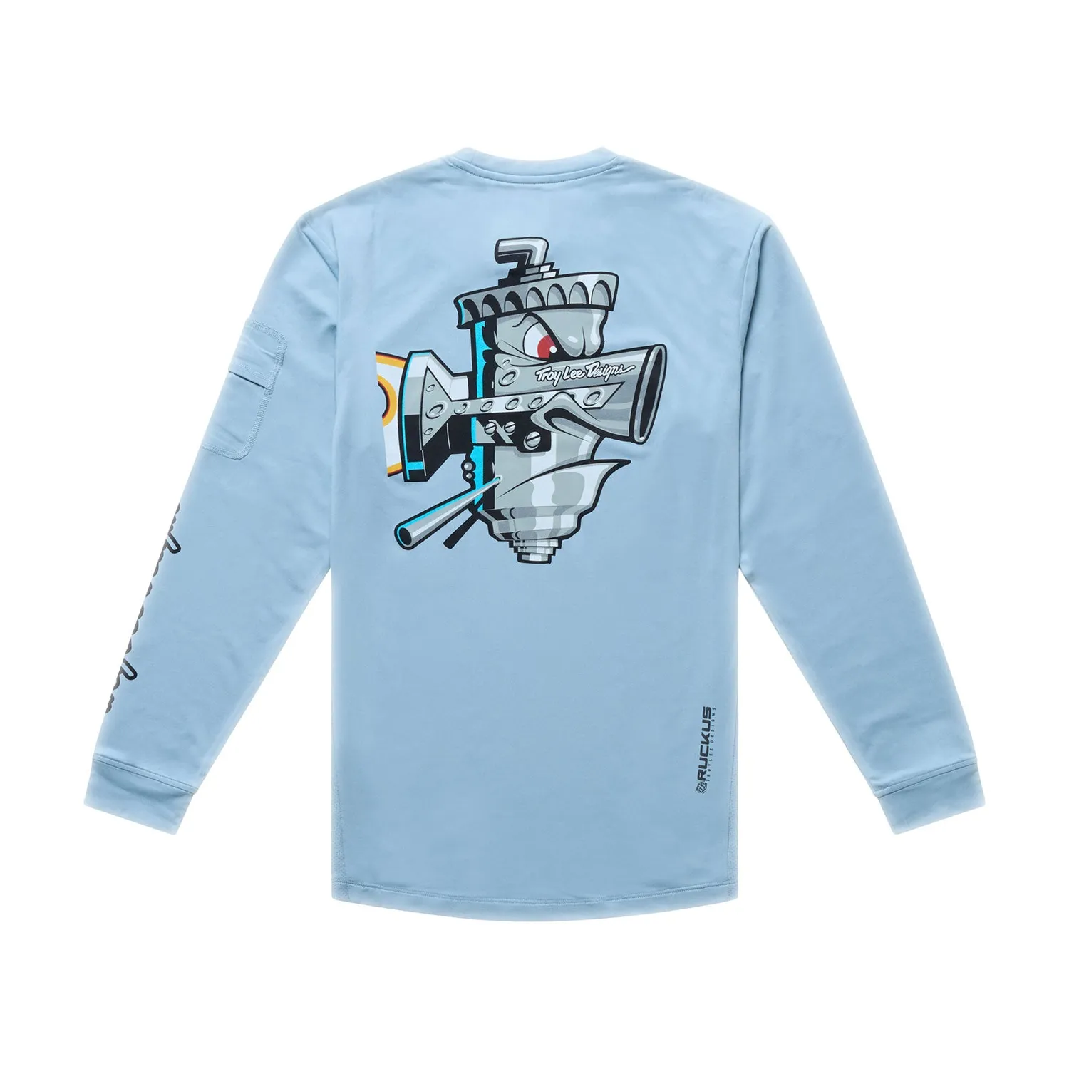 Troy Lee Designs Ruckus Ride maglia mtb blu junior