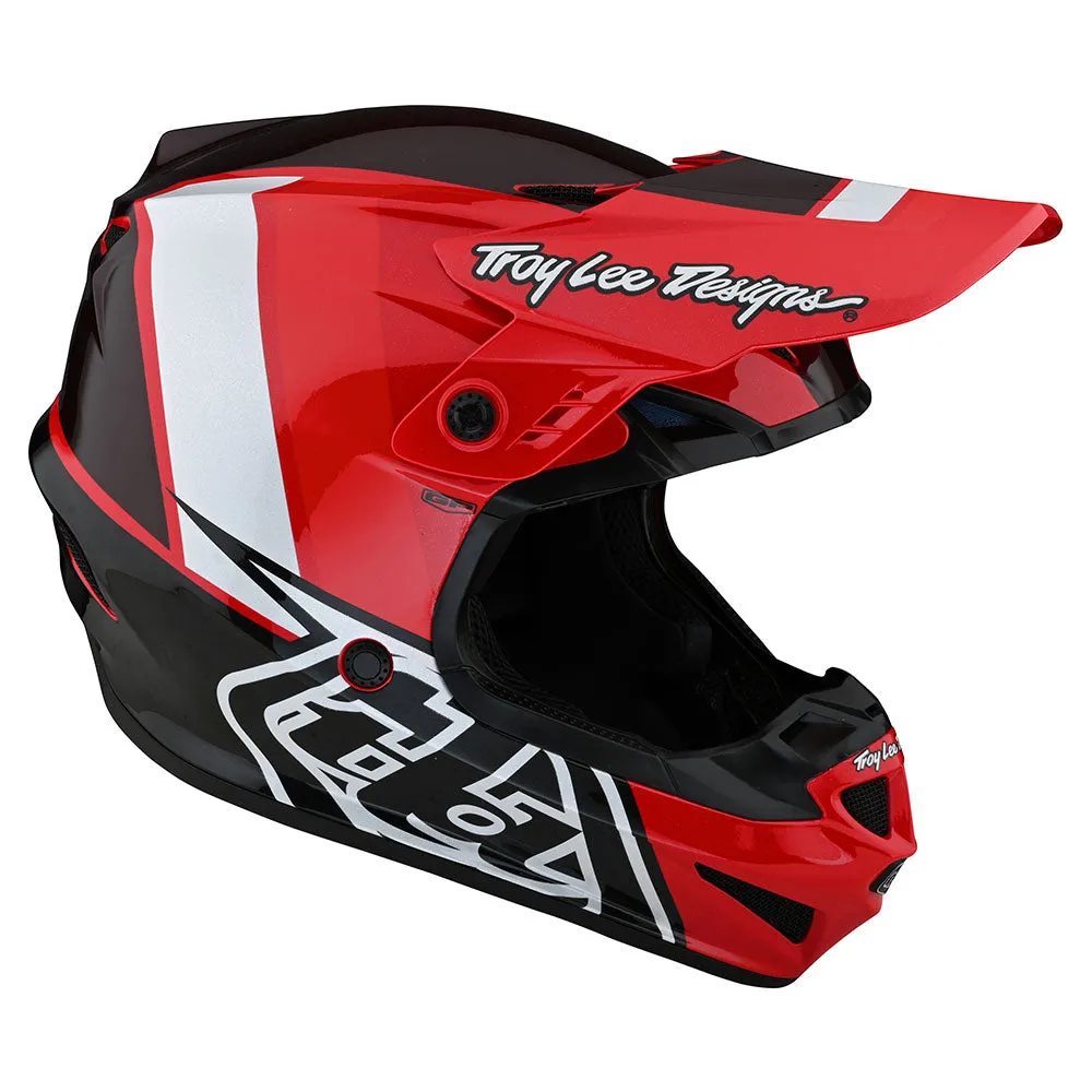 Troy Lee Designs GP No Mips casco cross Nova Red