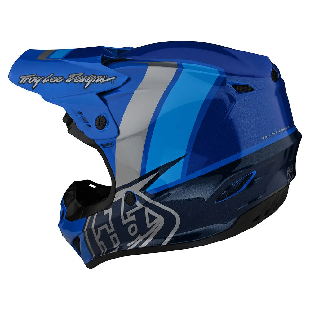 Troy Lee Designs GP Nova casco cross blu integrale