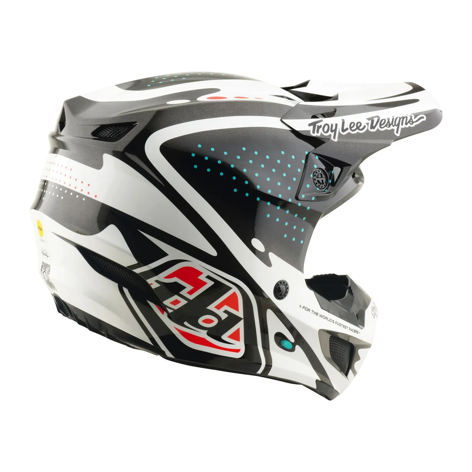 Troy Lee Designs SE5 Casco Cross Nero MIPS Policarbonato