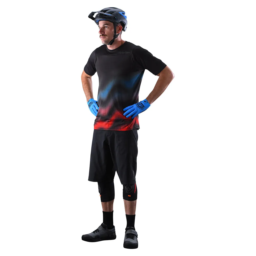 Troy Lee Designs Skyline Solid pantaloncini bici neri fondello