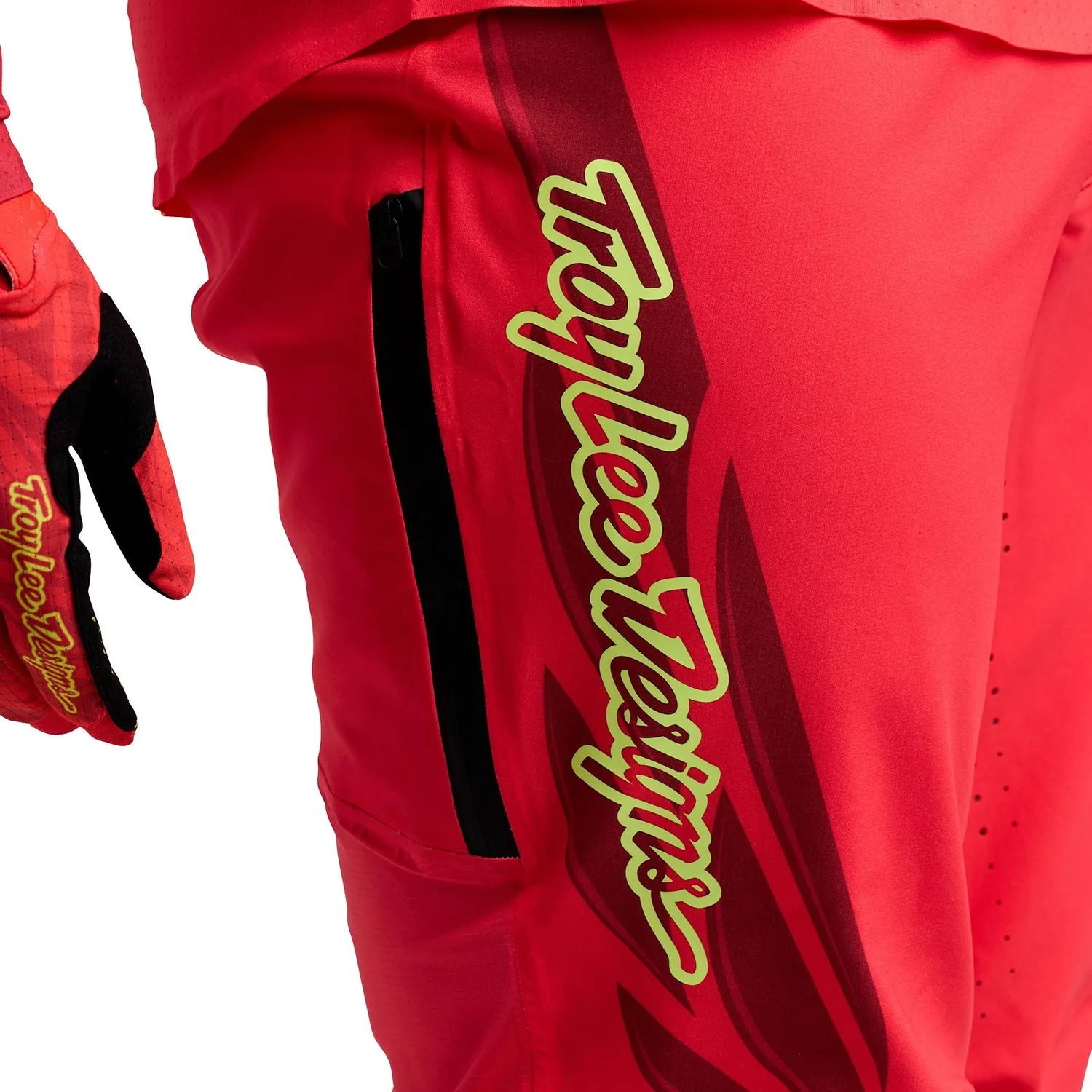 Troy Lee Designs Sprint Ultra Pantaloni MTB Ghostwing Infra Red DH