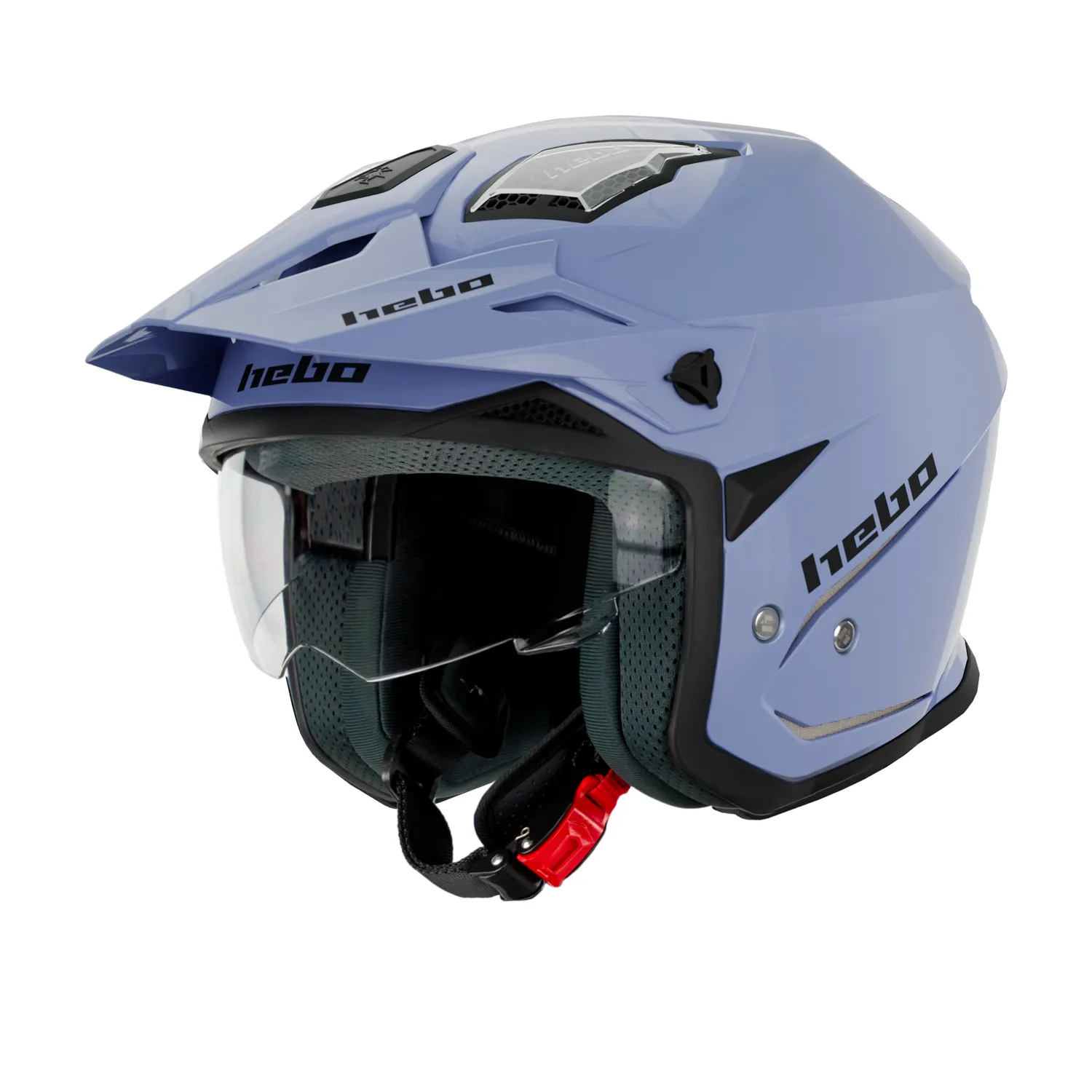 Hebo Zone 5 Monocolor casco blu omologato ECE 22-06