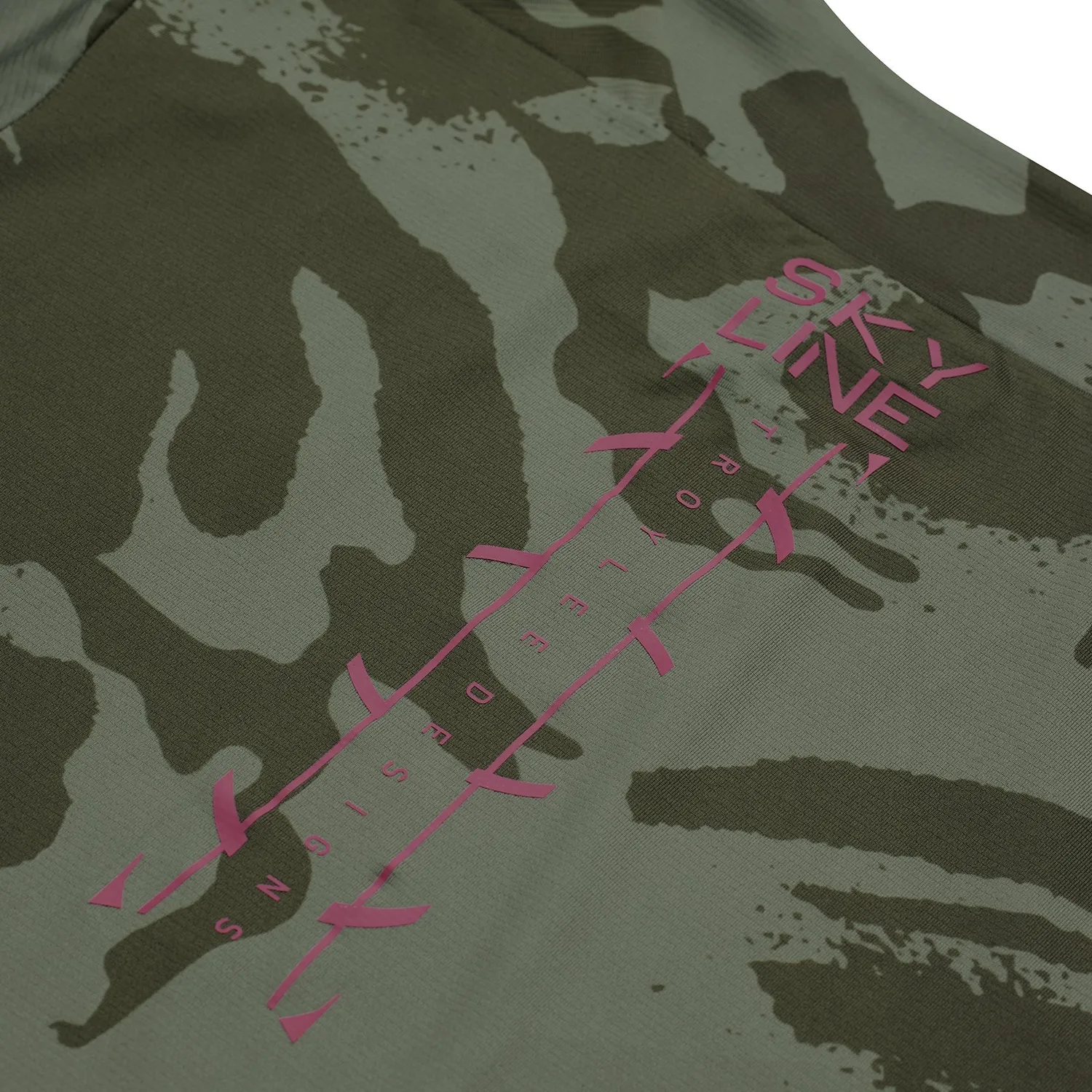 Troy Lee Designs Skyline Shadow Camo maglia mtb Olive
