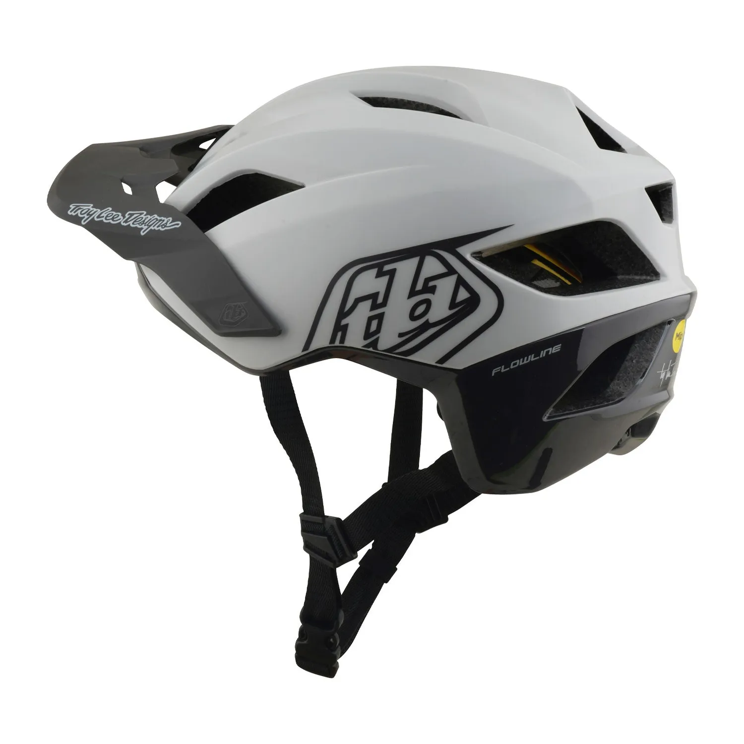 Troy Lee Designs Flowline casco bici Gray MIPS