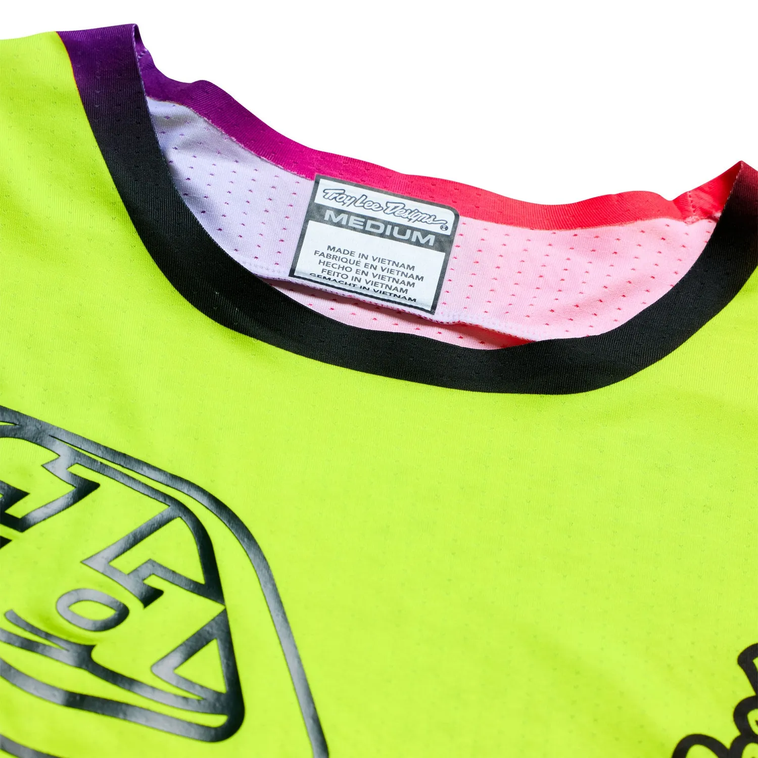 Troy Lee Designs SE Ultra maglia moto giallo fluo manica lunga