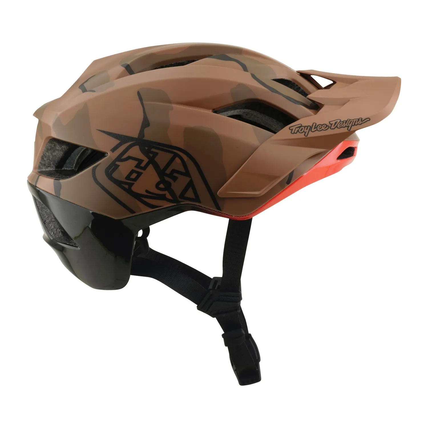 Troy Lee Designs Flowline SE casco bici Sienna Camo MIPS