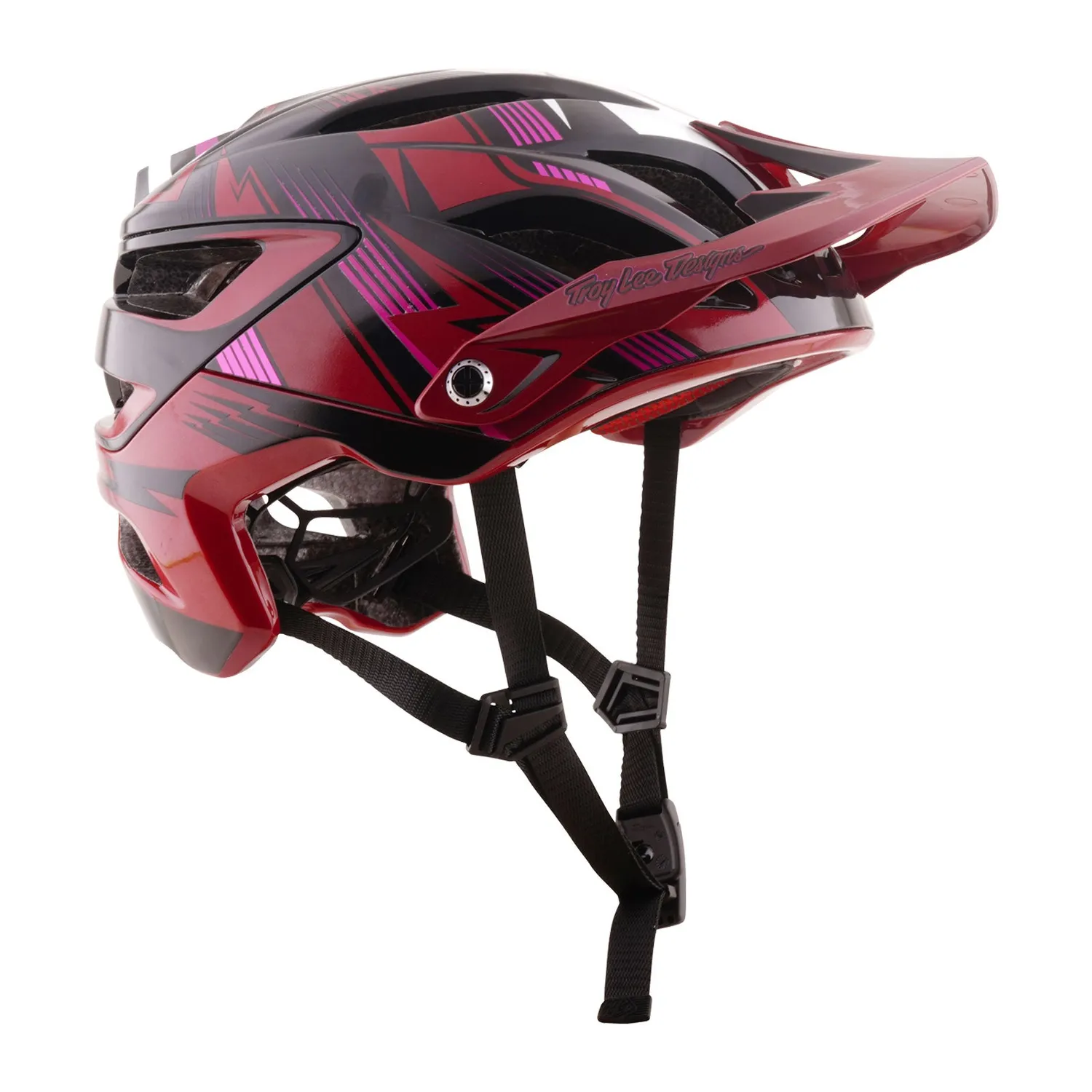 Troy Lee Designs A3 Cyclops casco mtb rosso MIPS