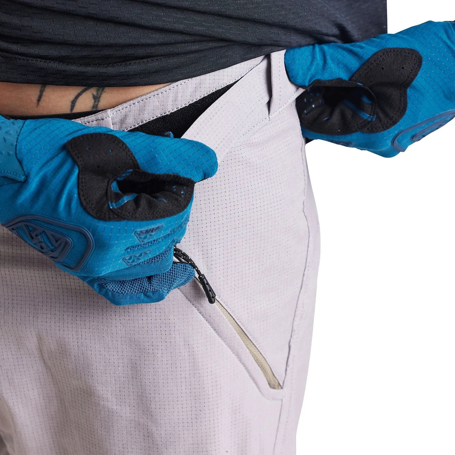 Troy Lee Designs Skyline Air pantaloncini MTB grigio con fondello