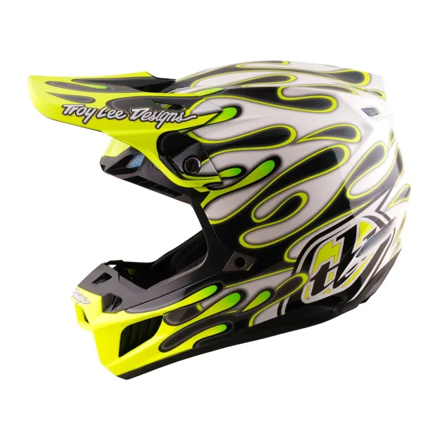 Troy Lee Designs SE5 Composite Casco Charcoal Yellow MIPS
