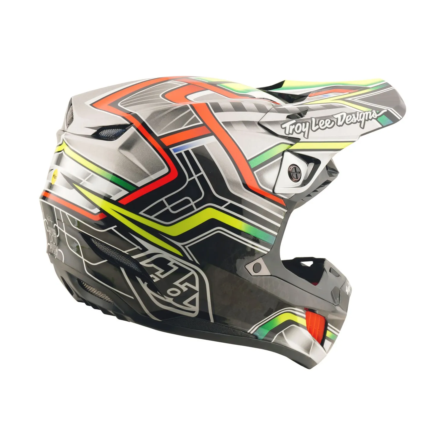 Troy Lee Designs SE5 Lowrider casco cross grigio