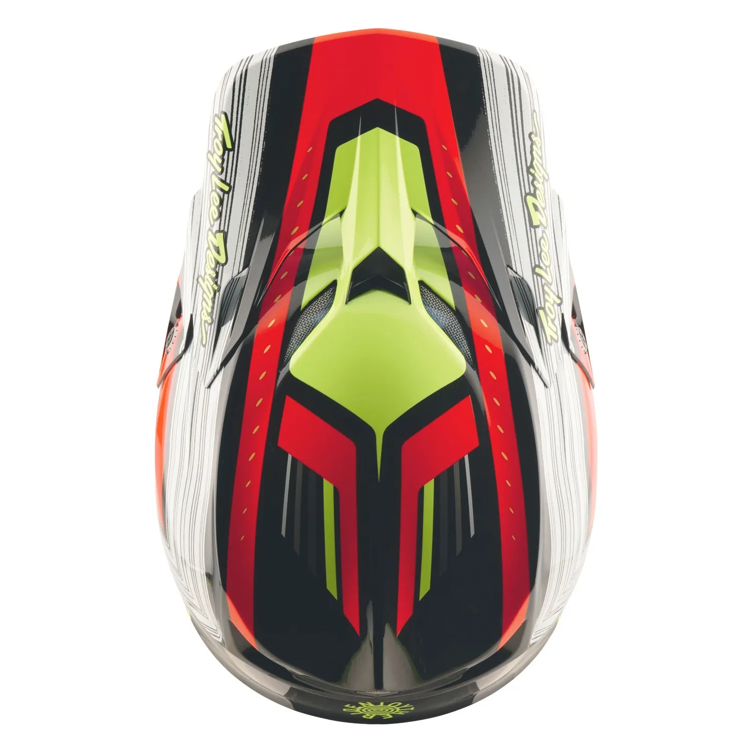 Troy Lee Designs SE5 Composite Stripes casco integrale nero
