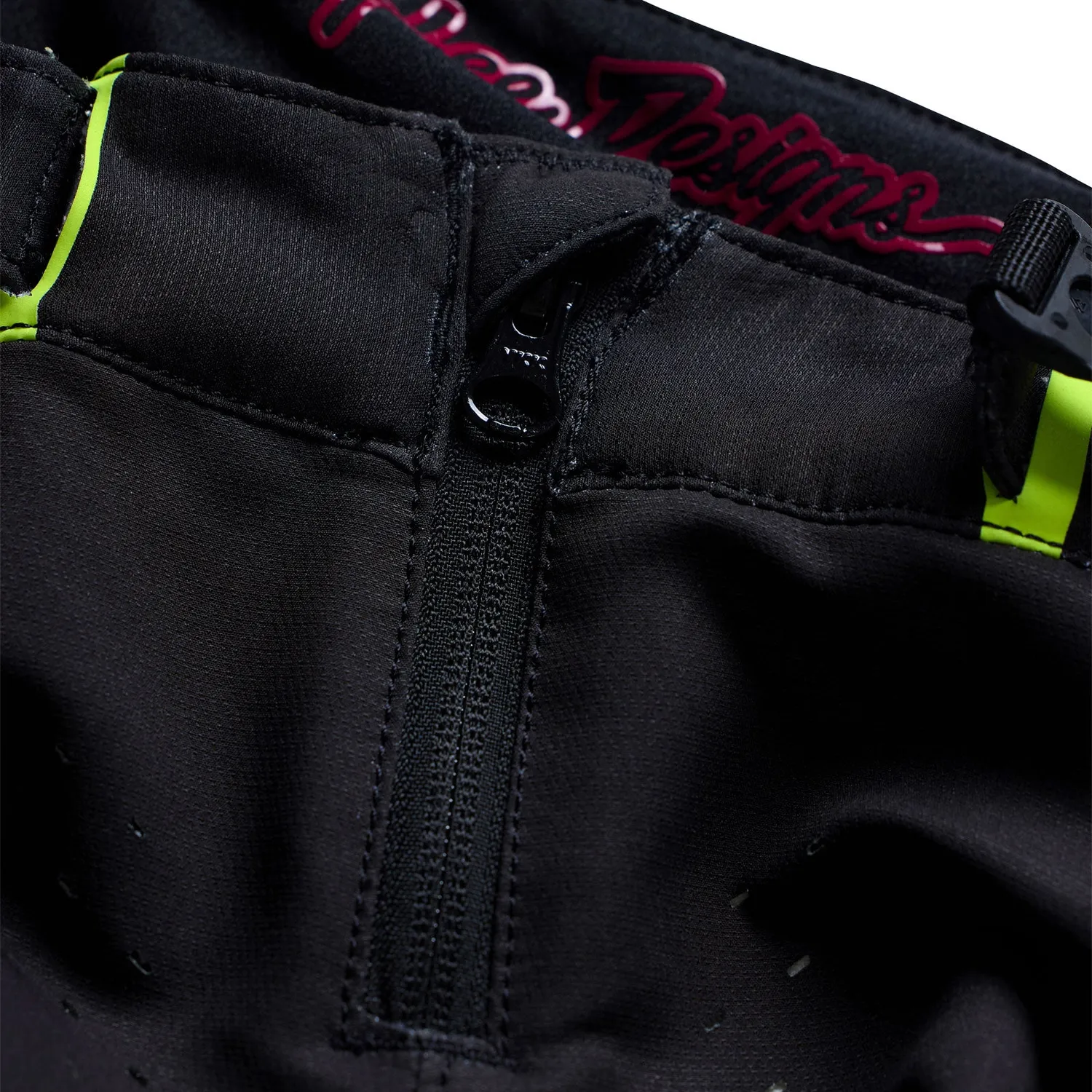 Troy Lee Designs SE Pro Salvo pantaloni moto bimbo nero bianco