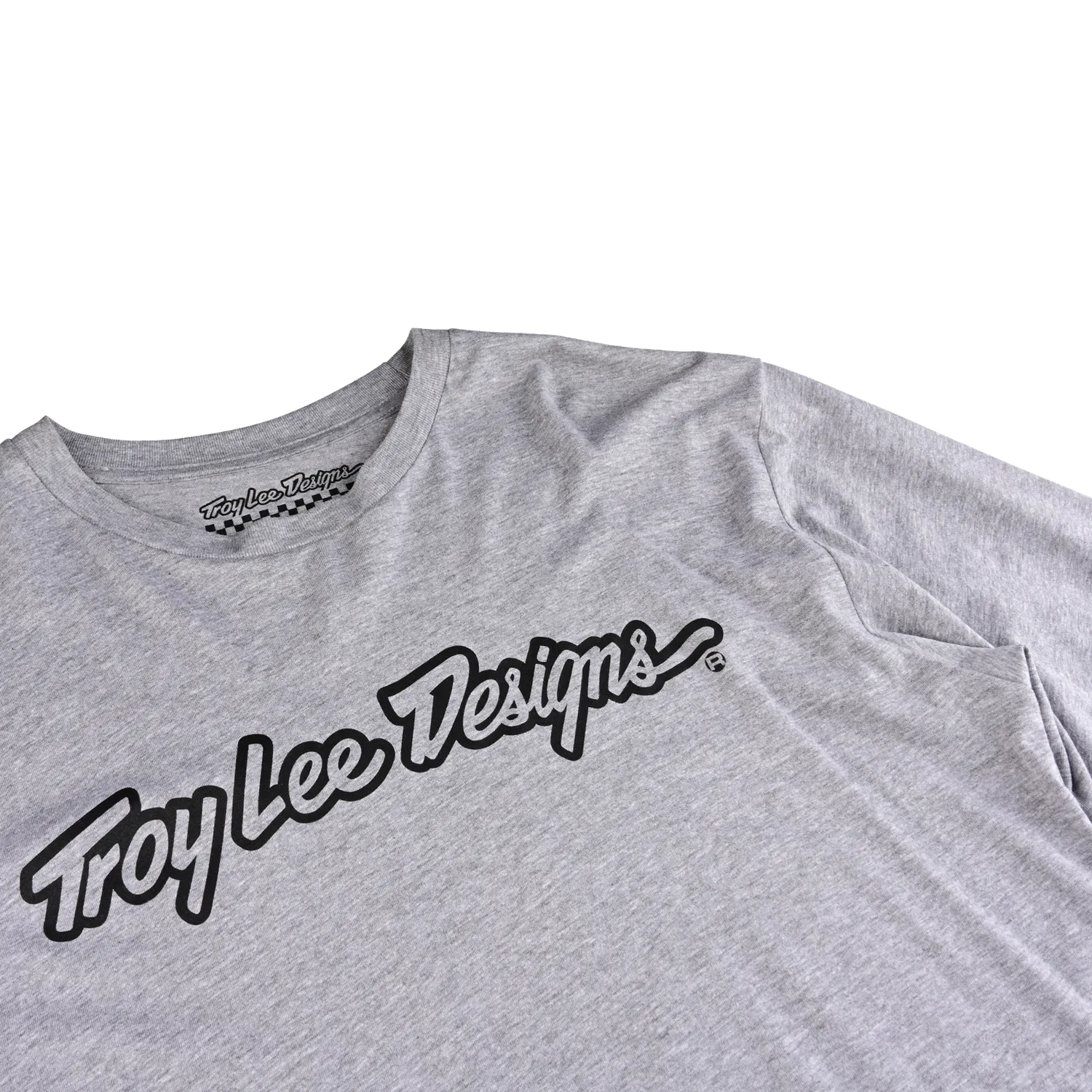 Troy Lee Designs Signature maglia manica lunga Heather Grey