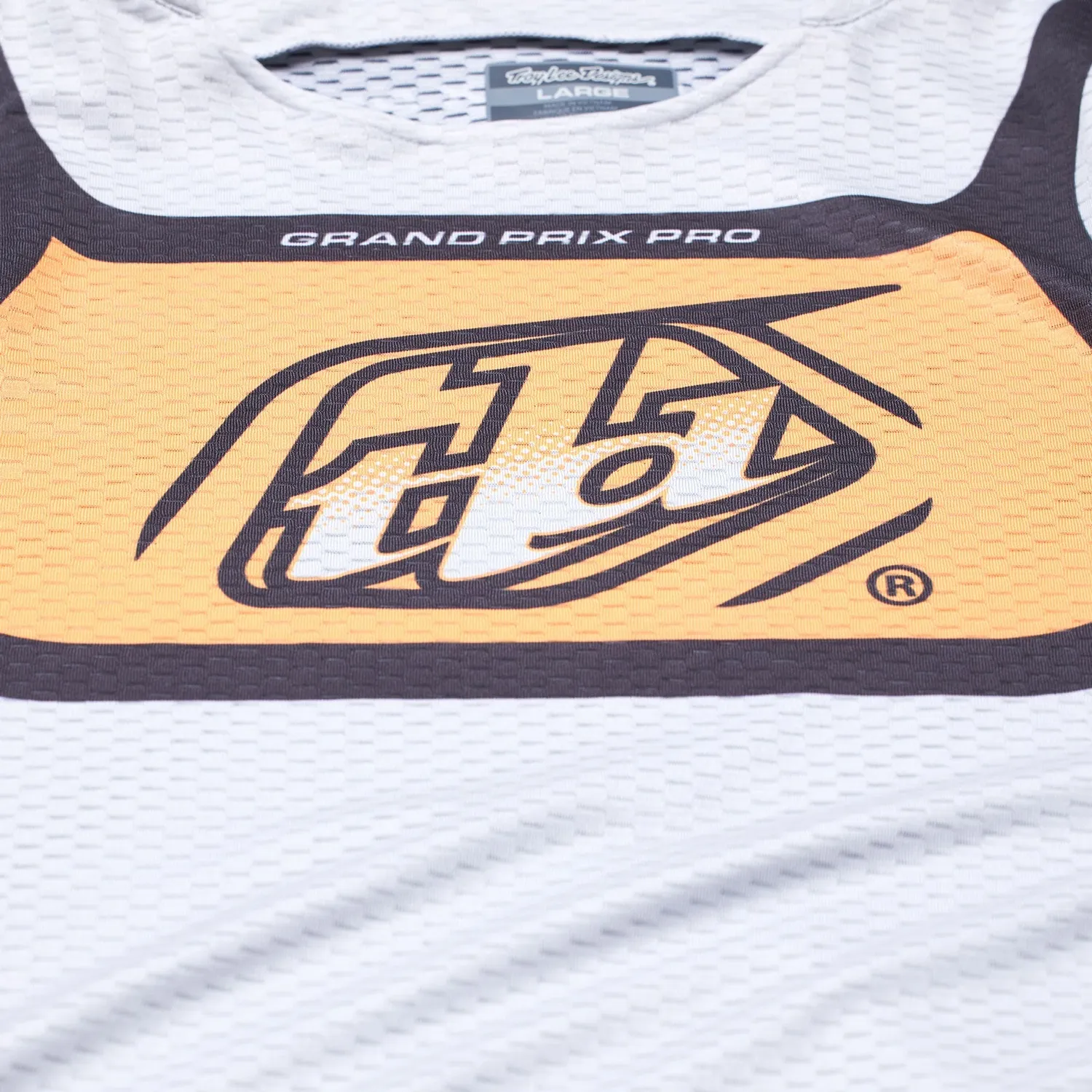 Troy Lee Designs GP Pro Air Maglia Cross Grey Neo Orange