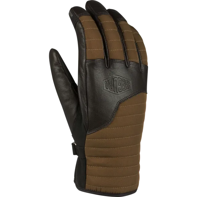 Segura Lady Mitzy Guanti Moto Marrone Impermeabili
