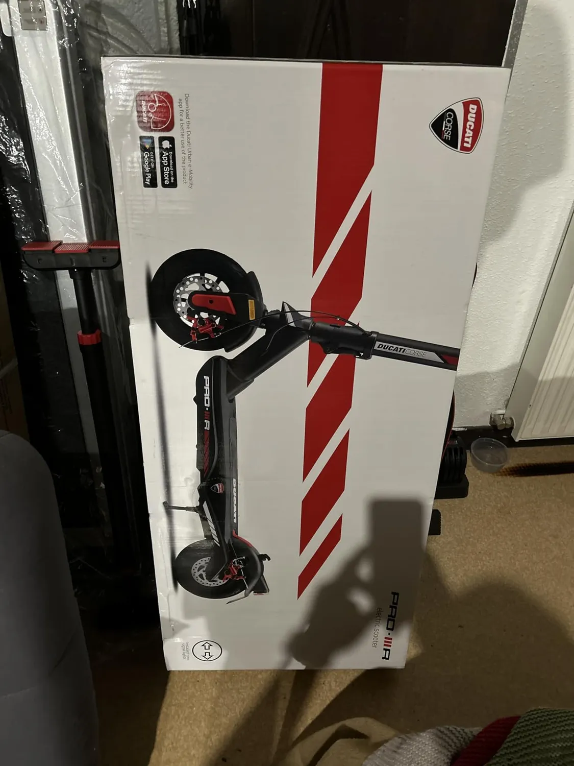 Ducati Pro-III R monopattino elettrico nero 500W 55 km