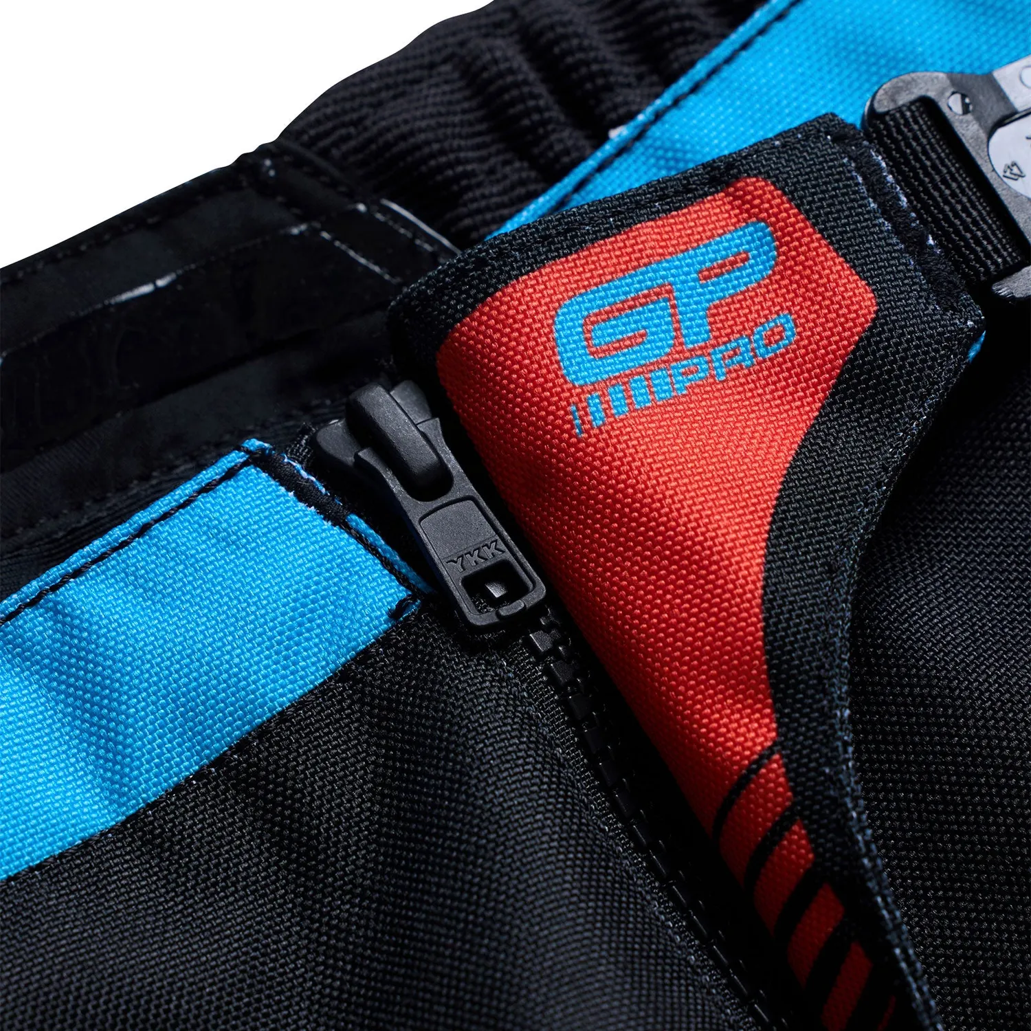 Troy Lee Designs GP Pro pantaloni moto bambino nero ciano