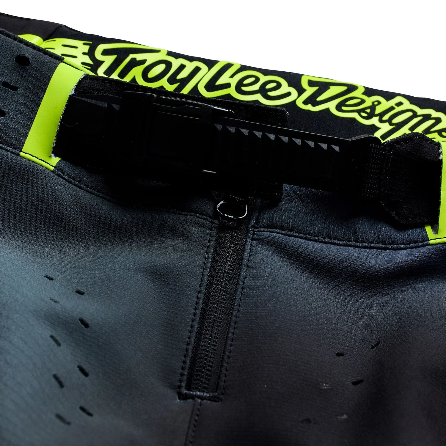 Troy Lee Designs SE Pro pantaloni moto nero viola elasticizzati
