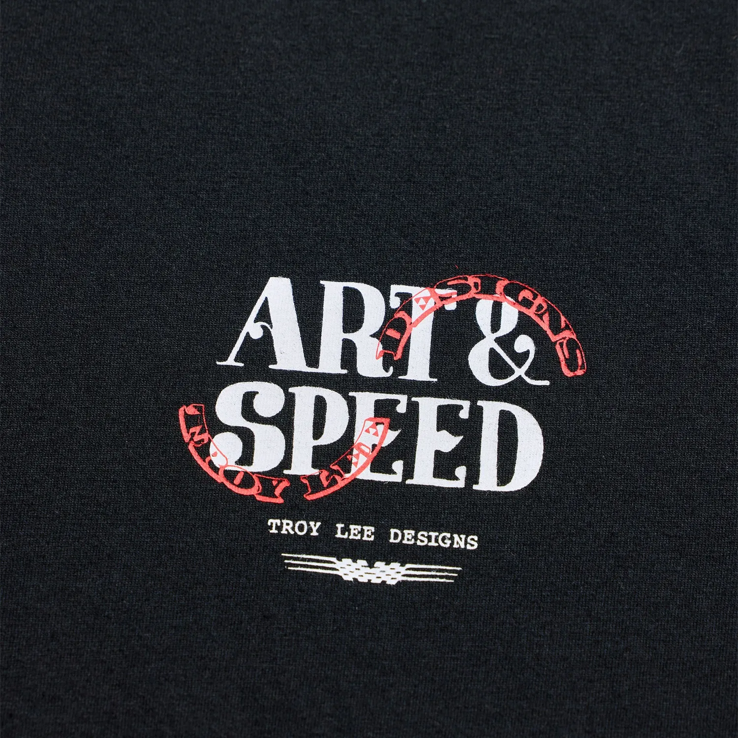 Troy Lee Designs Pink Slips t-shirt nera manica corta cotone