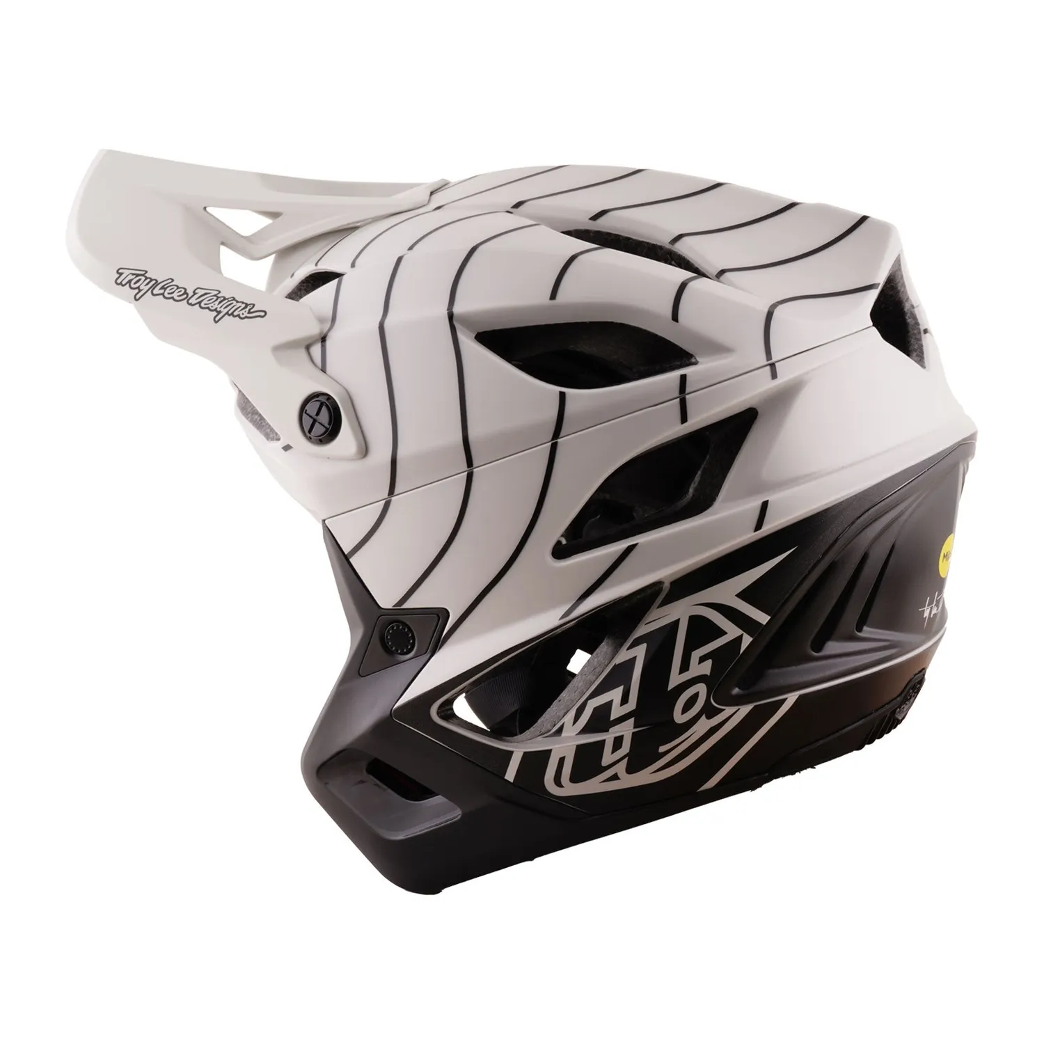 Troy Lee Designs Stage Stunt casco integrale Pumice