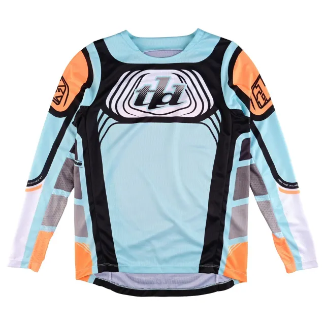 Troy Lee Designs GP Pro Wavez maglia cross bambino aqua