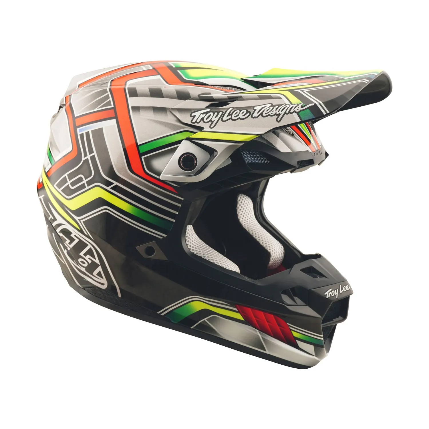 Troy Lee Designs SE5 Lowrider casco cross grigio