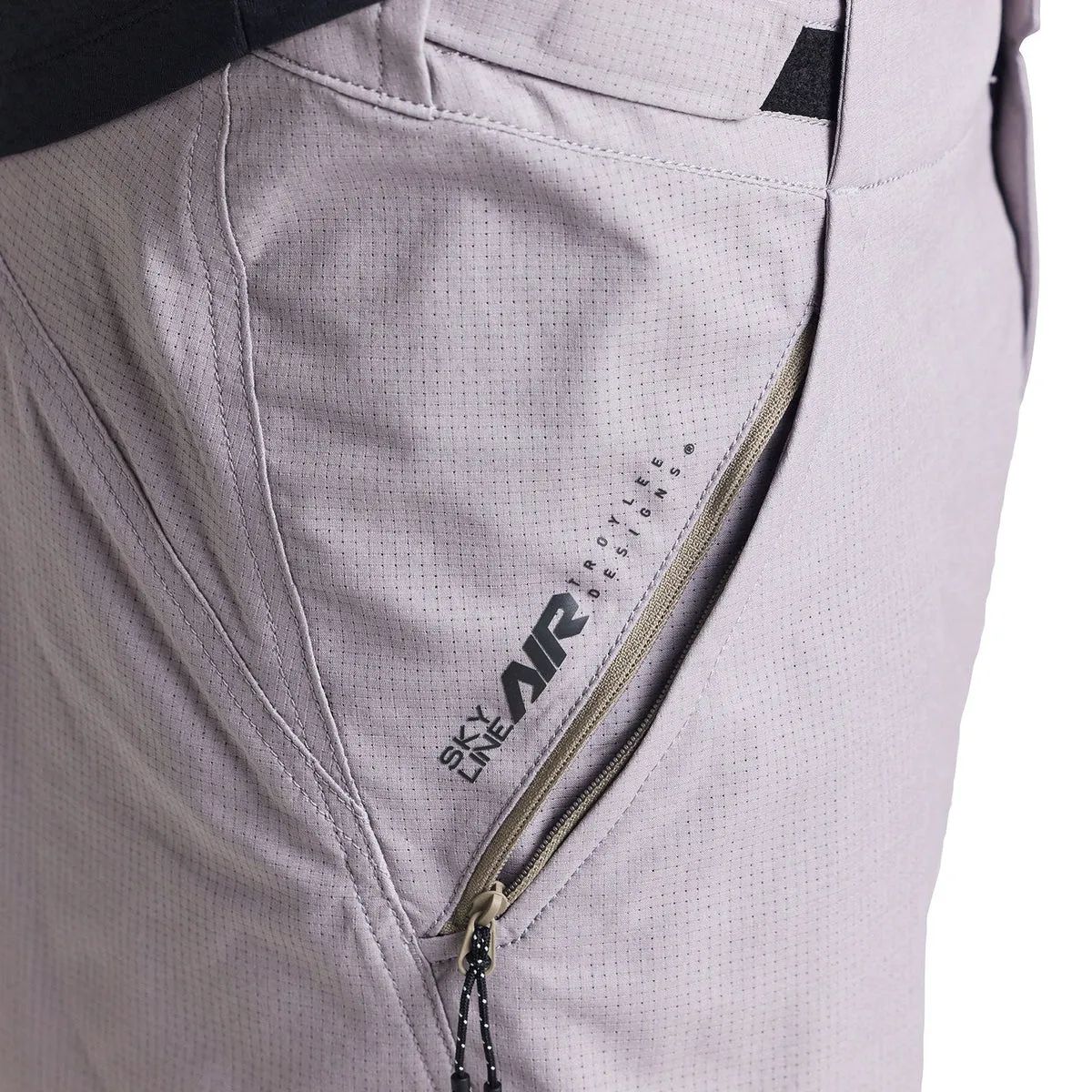 Troy Lee Designs Skyline Air Shell shorts mtb charcoal leggeri