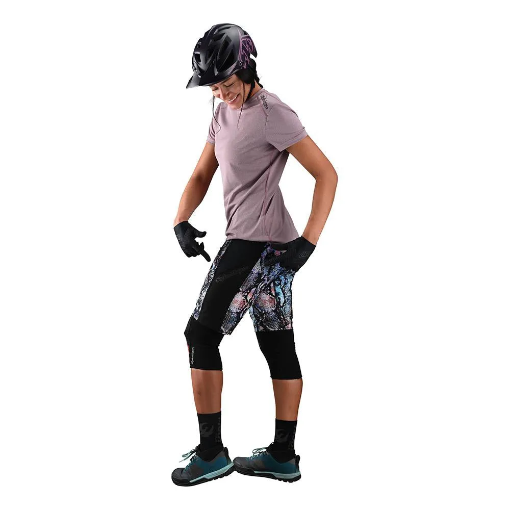 Troy Lee Designs Luxe shorts mtb donna con fondello nero