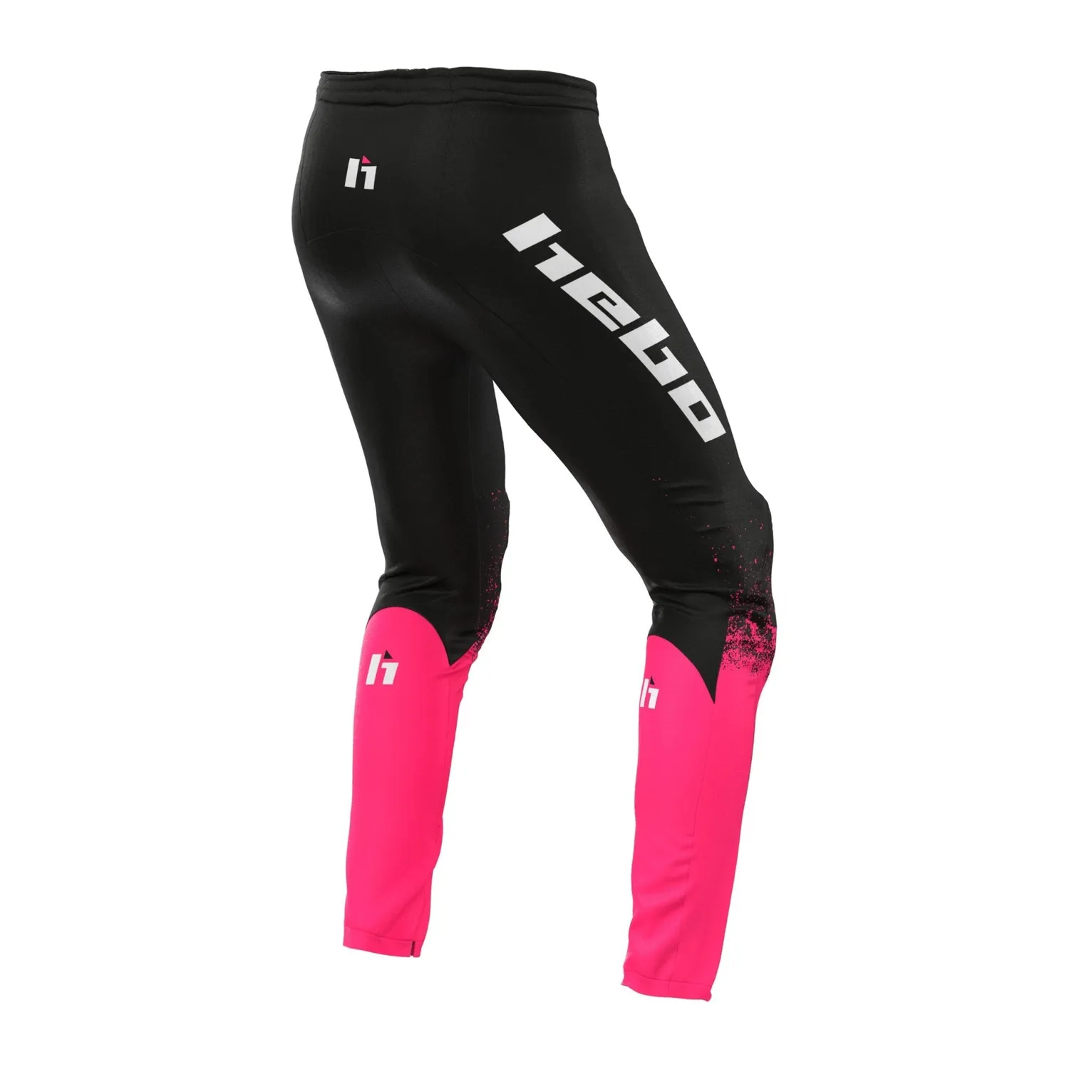 Hebo Pro V Dripped Junior pantaloni trial rosa ginocchiere CE
