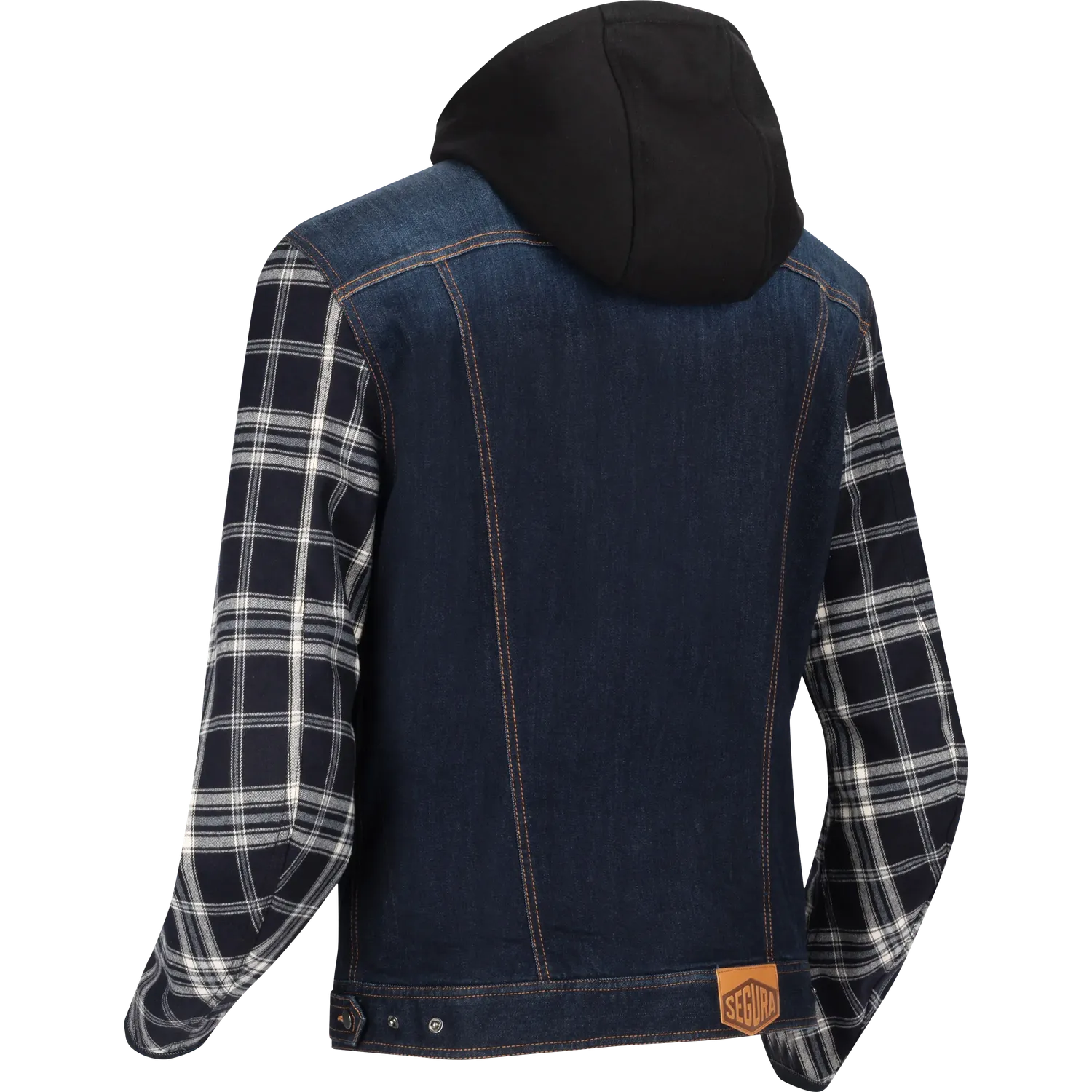 Segura Sunny giacca moto uomo blu denim