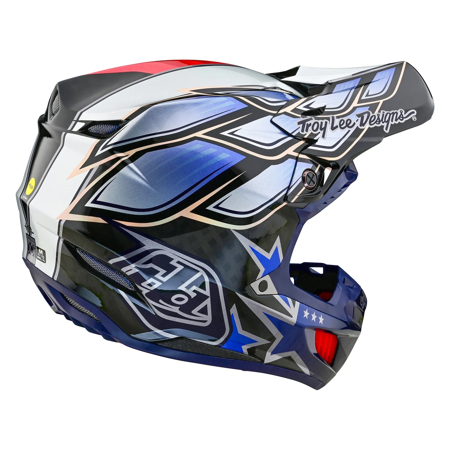 Troy Lee Designs SE5 Composite MIPS casco cross Nero omologato