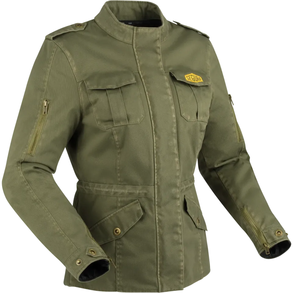 Segura Lady Tabata giubbotto moto donna kaki