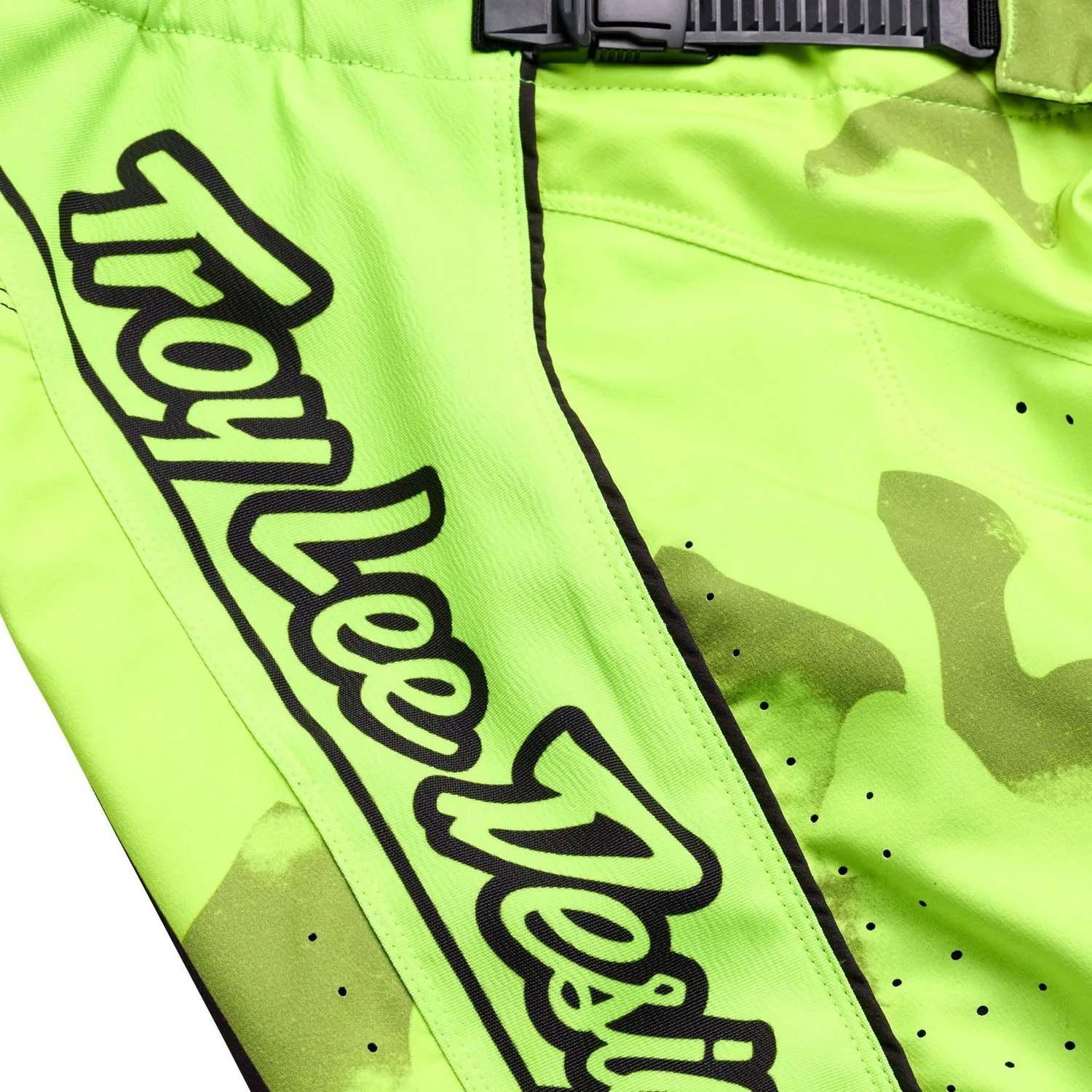 Troy Lee Designs SE Pro pantaloni moto giallo fluo race fit